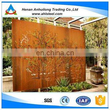 Chinese Folk Art Decorative Garden Screen