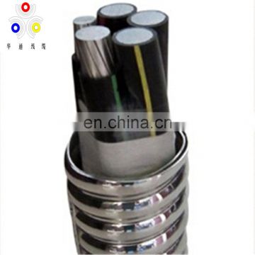 UL1569 standard UL listed 3 core 250mcm metal clad Teck cable 90 for the Canadian market