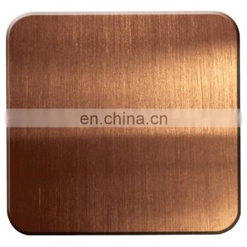 Decorative steel sheet colored stainless steel plate for building