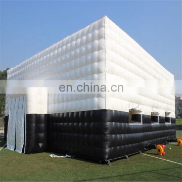 Outdoor large inflatable floating igloo led tent house camping / Inflatable dome event party tent price with light for sale