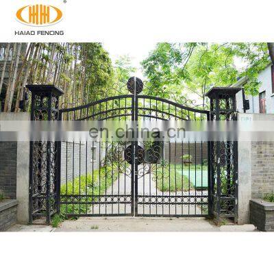 Cheap decorative metal plate gate designs