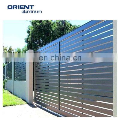 top selling new coming easy assembly  cheap  aluminium  fencing trellis new privacy fence