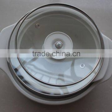 porcelain bowl with glass cover
