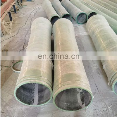 Water transportation drinking water/sewage via FRP pipe GRP corrosion resistant pipe