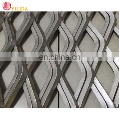 Stainless steel expanded metal mesh stretch diamond wire mesh
