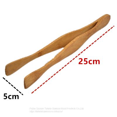 Wholesale bamboo tong for food/bamboo cooking tongs sale from China