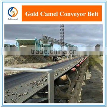 Good quality rubber conveyor belt for building material industry