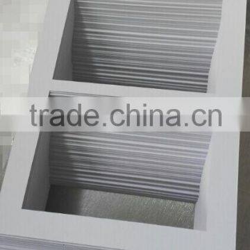 Single Die Cut Acid-Free samples, 3 openings and 1.0mm white color matboard