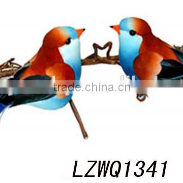 Fancy artificial feather birds LZWQ1341