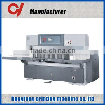 QZK 920 1300 1370 creasing and cutting machine touch screen newspaper cutter machine