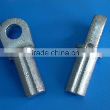 Lost wax casting electric fitting
