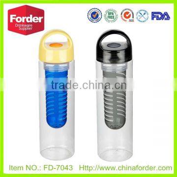 BPA free 700ml Tritan Drinking Bottle with infuser