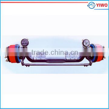 9 ton non-drive disc braked steering front axle for heavy truck and engineering vehicle