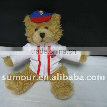 ICTI Occupational Bear with Cloth