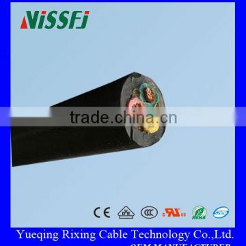 China Manufacturing Product 4 Core Cable Copper Conductor Rubber Cable Welding Wire