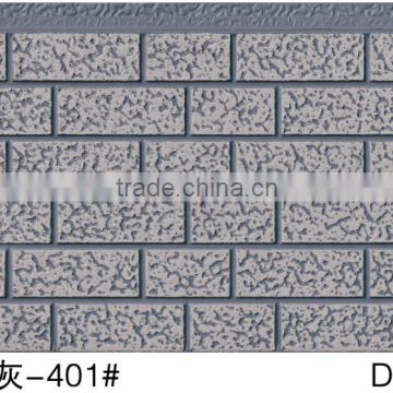 decorative exterior wall siding panel/pu sandwich panel/foam wall panel/wall cladding panel/facade panel/nichiha