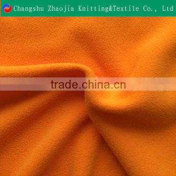 Two-side burshed two-side antipilling 100 polyester softtextile polar fleece fabric ZJ048