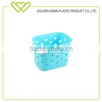 CH70035Factory Colour Plastic Round hole Bathroom basket Wholesale