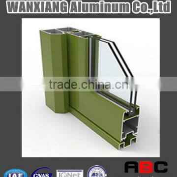 6063/6463 aluminum Aluminum Profiles, Powder coating Sliding Door and Window Frames