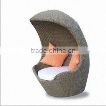 Guangzhou rattan furniture manufacturer- double beach lounger