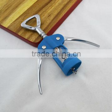 hot sale zinc alloy corkscrew cute wine opener
