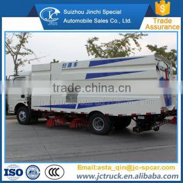 Diesel Engine Type Euro 4 enclosed road sweeper factory price