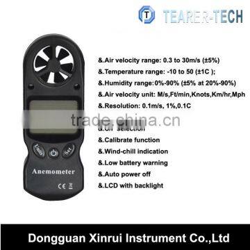 Handheld with factory price Digital Anemometer