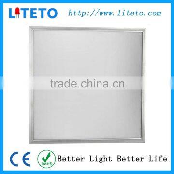 High quality aluminum alloy lamp body material CE dimmable 36w 598*598 led panel lights