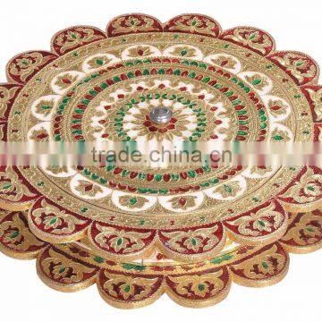 Sunflower shaped decorative handmade Meenakari Chocolate Box / Dry Fruit Box