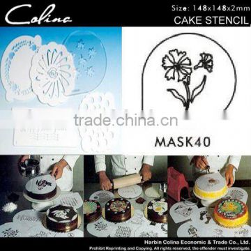 Cake Stencil,Acrylic/Plastic stencil in many nice shapes with best quality