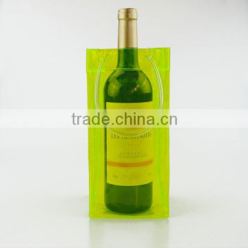 PVC wine bags Fluorescent green bags