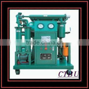 Portable transformer oil purifier machine with vacuum and filtering