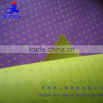 300T Pongee Fabric With Yellow Spot