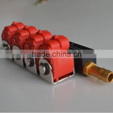 cng/lpg 4cyl fuel injector rail for cng/lpg sequential fuel kit