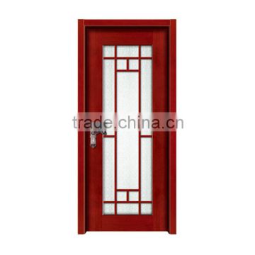 modern glazed wooden door panel wooden door
