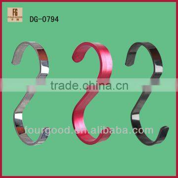 Chrome Plating metal small s hook