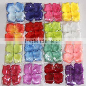 rose petal in cloth material confetti