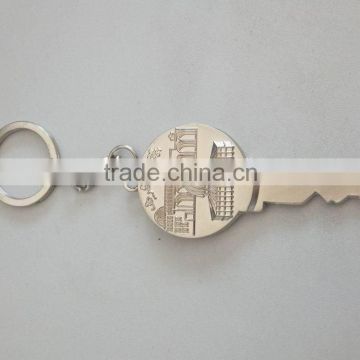 custom metal key ring with logo