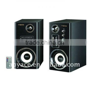 2.0 multimedia speaker with usb,sd and remote