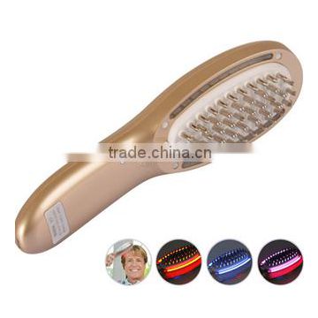 hair laser combs,hair care products, plastic hair comb promote blood circulation head massager comb