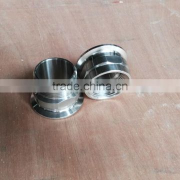 stainless steel sanitary clamp threaded ferrule