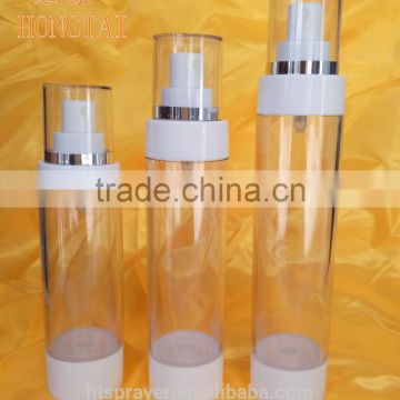 PP plastic cream airless bottle water mist pump spray airless