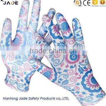 garden gloves, pu coated garden gloves, EN 388 4131