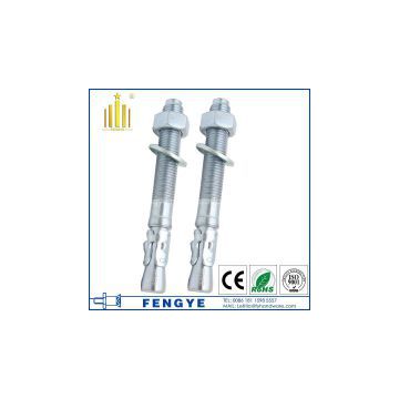 8.8 grade top quality wedge anchor with zinc plated