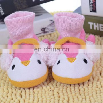 natural rubber sheet penguin high cut animalr indoor slippers