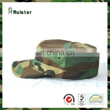 fashion army camo hats flat top military cap styles