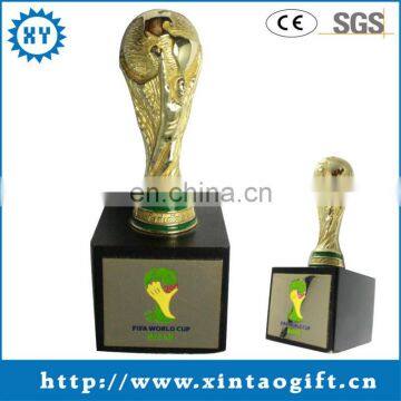 Free Mold Brazil Metal World Cup Trophy/ Medal 2014