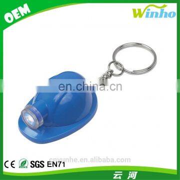 Winho Promotional item led hard hat keychain