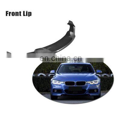 For 2012-2018 BMW F30 M Sport M Tech Carbon fiber Front Bumper Lip Spoiler