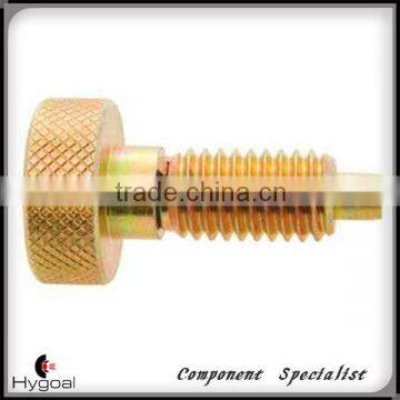 Delrin Knurled indexing plunger 6707-A-ST